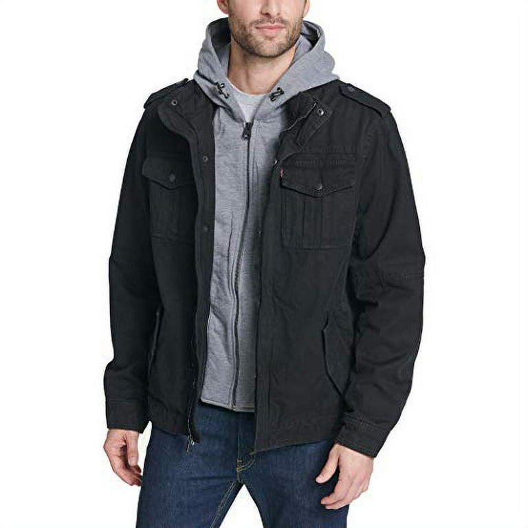Y's for men Cotton Military Jacket Black 【公式通販】