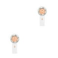 thumbnail image 3 of Wosthever Ventilador portátil de mano ventiladores recargables equipo de refrigeración interior blanco Blanco 2Conjunto, 3 of 6