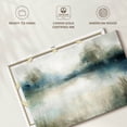 thumbnail image 6 of Elephant Stock Still Evening Waters I Wall Art - Horizontal Canvas Wall Art - Living Room Wall Decor - Abstract Canvas - Beige And Blue Decor By Carol Robinson - 39" x 26", 6 of 8