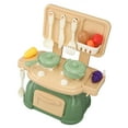 thumbnail image 1 of Simulation Design Children Kitchen Utensils Set, Imaginative Play Housewares Toy For Girls With Complete Cooking Experience, Pots, Pans And Cutlery, Easy Cleaning And Storage, 1 of 8