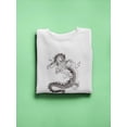 thumbnail image 3 of Chinese Dragon. Tattoo Design . Sweatshirt Men -Image by Shutterstock, Male Small, 3 of 4