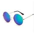 thumbnail image 3 of Circular Burst Vintage Sunglasses: Classic Round Frames with AC Lenses for Timeless Style  Trendy Eyewear Protection from Sun, 3 of 3