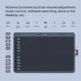 thumbnail image 5 of Huion Inspiroy HS611 Graphics Drawing Pen Tablet Tilt 8 Multimedia Keys 10 Express Keys (Space Grey), 5 of 8