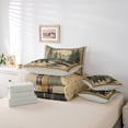 thumbnail image 6 of Homewish Woodland Wildlife Bear Twin Bedding Sets 7-Piece for Boys Girls,Vintage Retro Aesthetic Bedding Comforter Set Microfiber,Jungle Animal Breathable Sheet Sets,Lightweight Room Decor, 6 of 8
