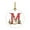 M, variant on Christmas Ornaments Christmas Tree Decorations 26 Letter Ornaments With Snowman Acrylic Christmas Initial Letters Car Ornaments Pendant Hanging Ornaments for Christmas Tree Ornament Home Party