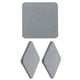 thumbnail image 1 of Uxcell 3Pcs Posavasos de Diatomeas, 3.9 x 3.9" Set de 3 para Tazas, Bebidas y Jabón, Gris, 1 of 6