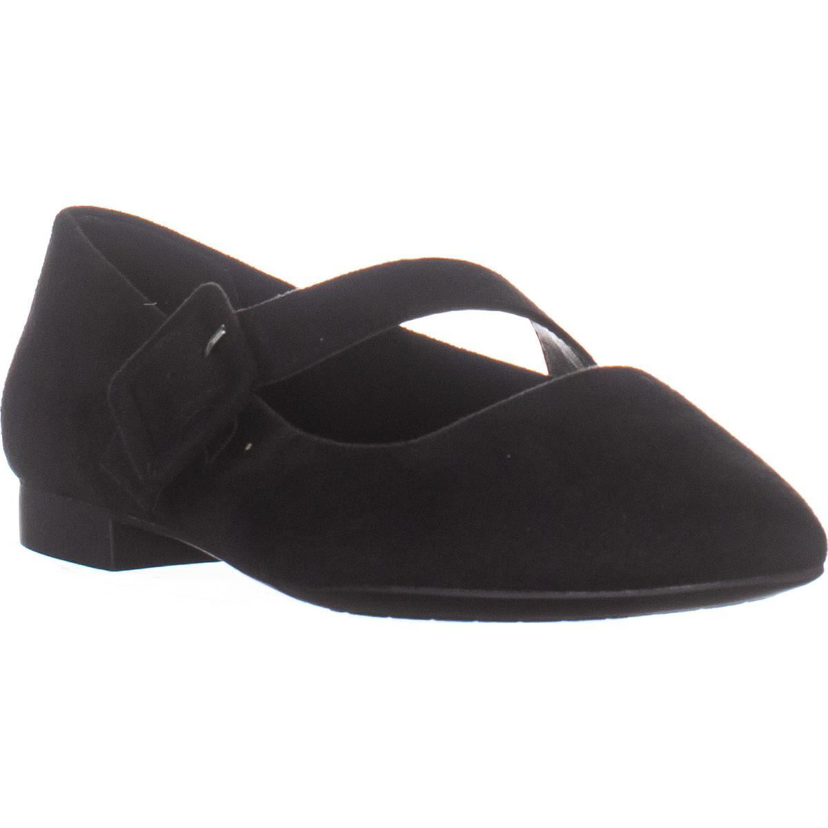 Bella Vita - Womens Bella Vita Virginia II Mary Jane Flats, Black - Walmart.com - Walmart.com
