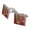 Silver, variant on Oh Deer Dear Christmas Holidays Funny Square Cufflink Set - Silver or Gold