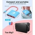 thumbnail image 5 of Prociv Switch 2 TV Dock, Replacement for Nintendo Switch 2 Dock Support 4K/60HZ HDMI Output/USB3.0 Port/PD 100W(Red Blue), 5 of 7