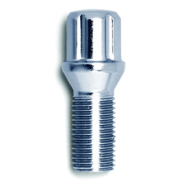 Single 14mm X 1.5 Bulge Acorn Lug Nut - Chrome, 1.4" Tall, 3/4" Hex, Solid Steel 5 thumbnail image