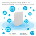 thumbnail image 3 of Adaprox Fingerbot Bridge Smart Gateway with BT 4.2 & 2.4GHz WiFi, ABS Material, 5V/1A Adapter Output, Remote/Voice Control & Home Automation via Adaprox Home App, Supports Fingerbot Sub-device, 3 of 6