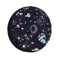thumbnail image 1 of Fotbe Galaxy2 Funda de Llanta de Repuesto con Estampado, Engrosada, Ajuste Universal para Jeep, Remolque, RV, SUV, Camión-16 inch, 1 of 6