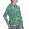 thumbnail image 6 of Honeii Mushrooms and Flowers Pattern Womens Oversized Hoodies Long Sleeve Sweatshirts Pullover Fall Outfits with Pocket-X-Large, 6 of 7