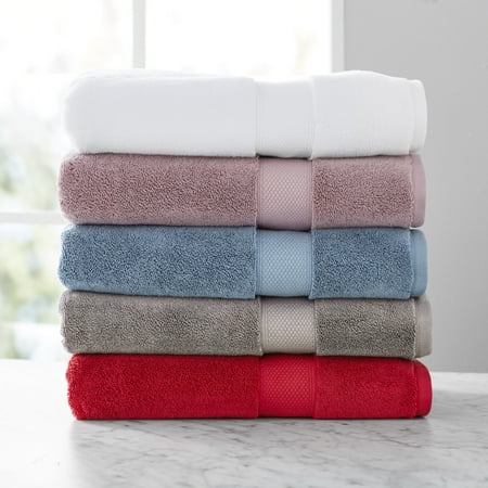 Hotel Style Luxurious Cotton Bath Towel, Grey Flannel