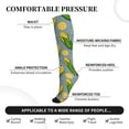 thumbnail image 2 of Sikiie Corn On The Leaves 1 Pairs Compression Socks for Men and Women 15-20 mmHg Running Support Socks, 2 of 7