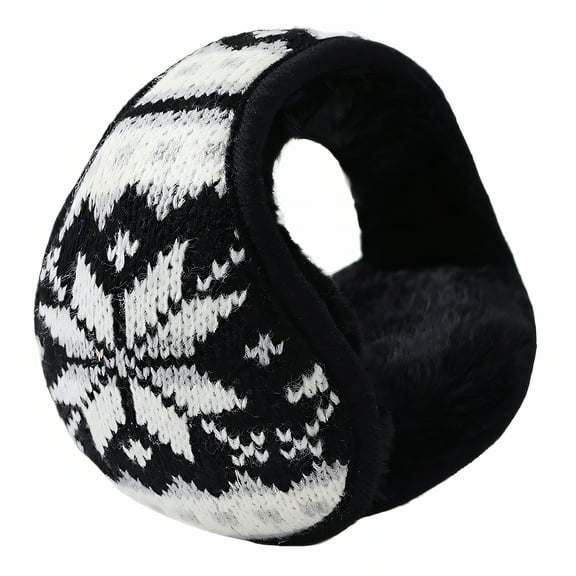 TELOLY Ear Warmers for Women,Simple Classic Look Ear Muffs for Kids,Versatile Wearability Womens Ear Muffs,Red