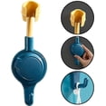 thumbnail image 2 of Jinsinto 2 Pieces 360° Rotation Suction Cup Shower Holder Large Adsorbability Suction Cup Shower Holder Fixing Door Wall Shower Head Wall Bracket Adjustable Hand Shower Support Shower, 2 of 4