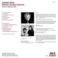 thumbnail image 3 of COLEMAN,ORNETTE / KUHN,JOACHIM - Melodic Ornette Coleman - Vinyl, 3 of 3