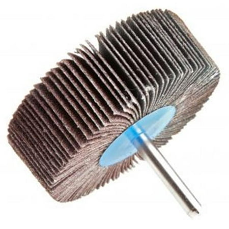 

Industries Inc 60182 Flap Wheel Shank Mounted 80 Grit 3 x 1 in.