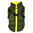 thumbnail image 1 of EIMELI Pet Printed Cold Weather Coat  Small Dog Vest Harness Puppy Winter 2 In 1 Outfit Warm Garment Jacket, 1 of 6