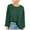 Green, variant on Frostluinai Womens Oversized Long Sleeve Tops Drop Shouder Crew Neck Soft Shirts Solid Color Loose Fit Pullover Lightweight Going Out Tshirts
