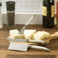thumbnail image 3 of French Home Laguiole Set of 3 Cheese Knives - Faux Ivory, 3 of 4