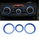 thumbnail image 2 of Cubierta de perilla de control de CA Afortunado Subaru Forester 2019+ Crosstrek azul, 2 of 5