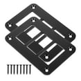 thumbnail image 5 of KAKOWELY 2pcs Switch Rocker Panel Marine Switch Panel Rocker Switch Panel Housing Holder (3 Gang),3.82X"X2.64"X0.08", 5 of 5