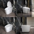 thumbnail image 3 of LiviNest Smart Bidet Toilet: 100% Touch-Free Flush & 5-Tier Warm Wash - Heated Seat & Warm Air Dryer for Modern Bathroom Upgrade - Families with Seniors & Kids, 3 of 6