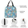 thumbnail image 2 of Kdxio Cute Dog Print Insulated Lunch Bag,Reusable Tote Lunch Box for Women Men,Leakproof Cooler Lunch Bags for Work Office Travel Picnic, 2 of 6
