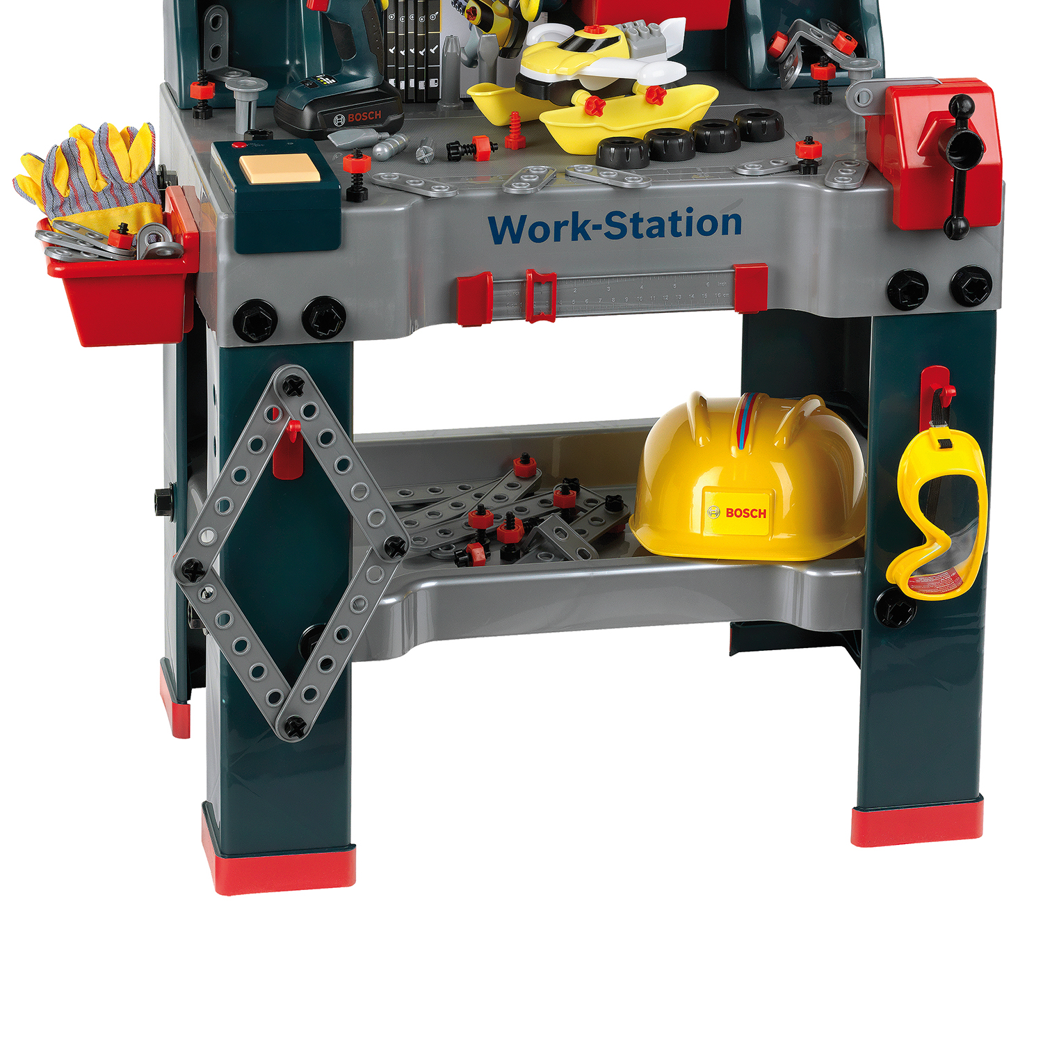Theo Klein Bosch Jumbo Work Station Workbench DIY Children's Toy Toolset - image 3 of 6