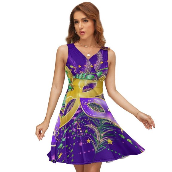 Lent Approaches Sundress Sleeveless Dress Summer Women Clothes Dress for Women Dresses