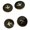 Style 3, variant on Yammee 4 Pcs Alloy Buttons Jackets Pants Buttons Sewing Buttons Uniform Buttons