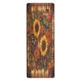 thumbnail image 5 of BZSMCE Yoga Mat Women Sunflowers Roses Butterflies Hearts Fitness Mat, 5 of 9