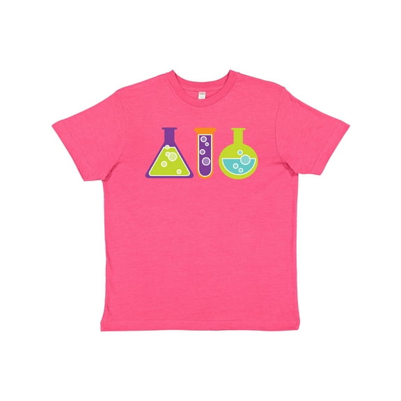 Inktastic Scientist Kids Chemistry Beakers Youth T-Shirt