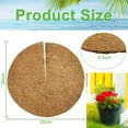 thumbnail image 2 of 5 PCS Coconut Fiber Mulching Discs 30cm Durable Plant Coir Mat Plant Protection Disc Easy Cutting for Plant Protection Garden Balcony Flower Pot, 2 of 5