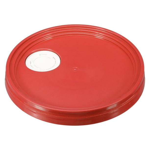 Uxcell Plastic Paint Pail Lid with Pouring Spout for 5.28 Gallon Bucket