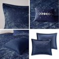 thumbnail image 4 of King Comforter Set, Velvet Comforter Set , Luxury Diamond Quilting Comforter, 4 of 13