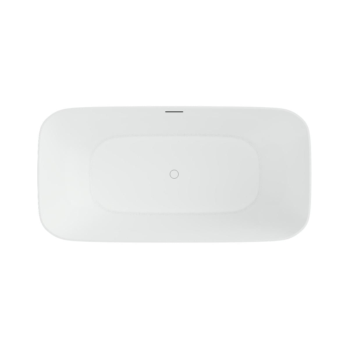 A&E Bath and Shower MINA-59-WHT FREESTANDING BATHTUB