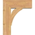 thumbnail image 3 of Ekena Millwork 5 1/2"W x 20"D x 24"H Thorton Block Smooth Bracket, Western Red Cedar, 3 of 25