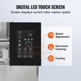 thumbnail image 4 of KFFKFF Commercial Snowflake Ice Machine, 529.1LBS/24H Snowflake Ice Maker, Stainless Steel Ice Shaver Machine, Electric Snow Cone Maker, Liquid Cooling System, 4 of 9