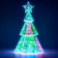 thumbnail image 7 of Joyfy 15 in Iridescent Christmas Tree Light Decorations, 100 LED Cool White Lights for Indoor Holiday Décor, Christmas Eve Night Décor, 7 of 7