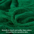 thumbnail image 2 of Ntbay Cooling Bamboo Throw Blanket, Breathable Lightweight Bed Blanket for Hot Sleepers, 60" x 80", Green, 2 of 5