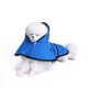 thumbnail image 3 of Chubasquero para perro, chubasquero extra grande con capucha para perro con rayas reflectantes 100% impermeable para perro (azul-S) brillar Electrónica, 3 of 5