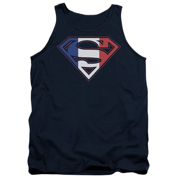 Superman - French Shield - Tank Top - XX-Large