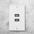 thumbnail image 4 of Leylor Wall Plate -Dual Port USB2.0 Wall Plate Panel for Home Office Building Hotel Decoration, 4 of 8