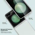 thumbnail image 4 of for Samsung Galaxy Z Flip 5 Case, Clear Slim Thin Protective Phone Cases, Transparent Shockproof Case for Z Flip5, 4 of 7