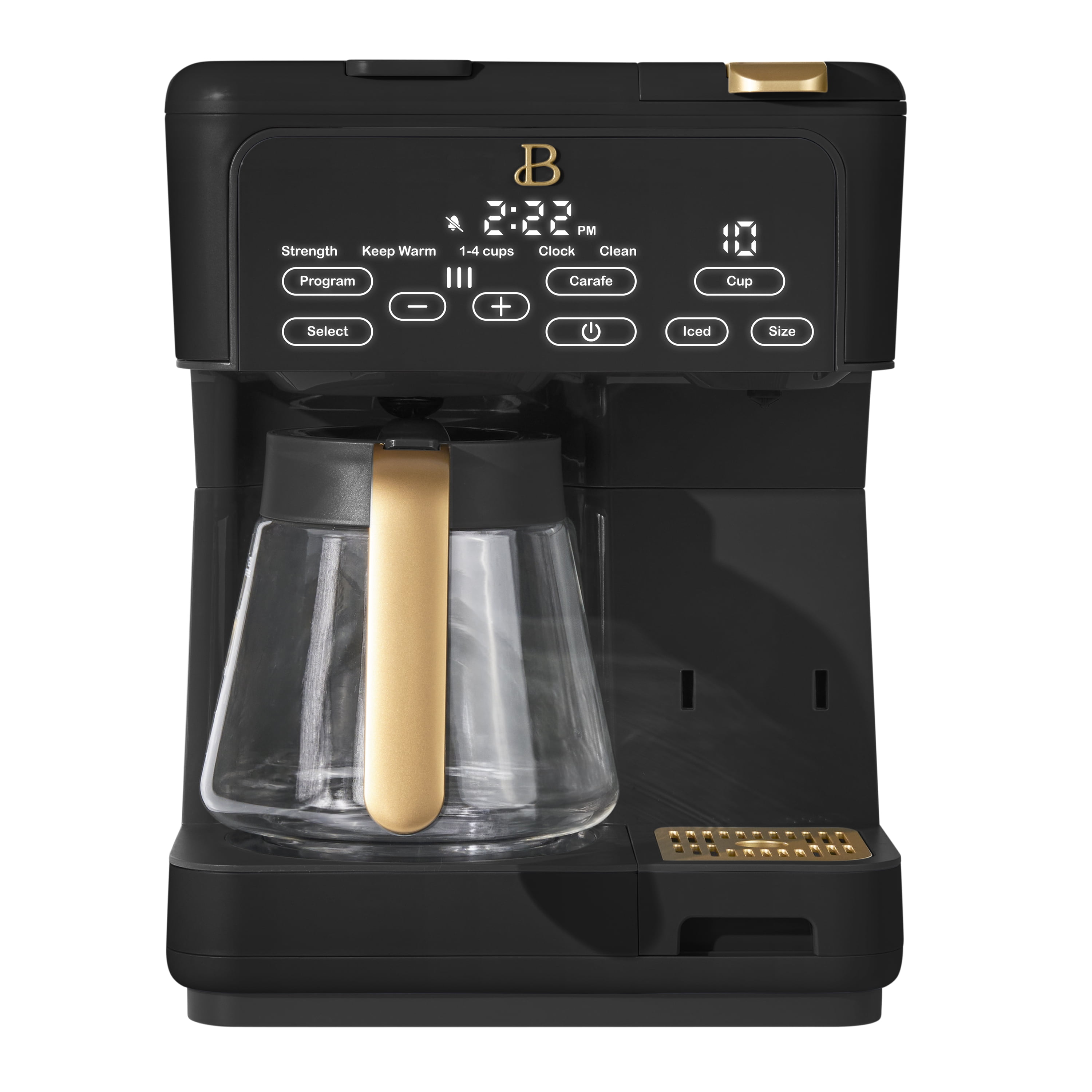 Beautiful Multi-Brew Coffee Maker, 12-Cup and Single-Serve Coffee