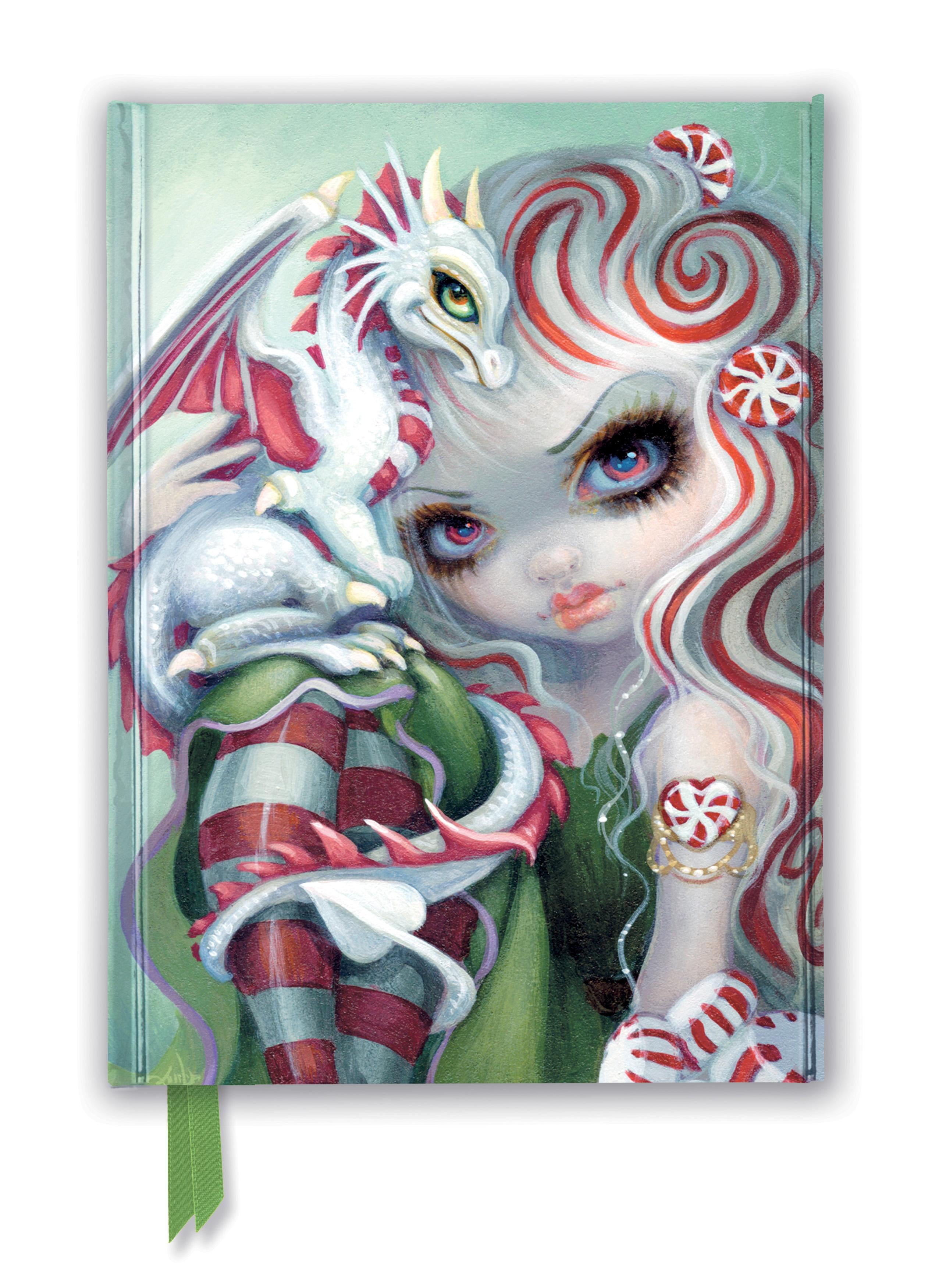 Ivy Dragonling Jasmine Becket-Griffith CANVAS PRINT big eye art dragon fairy