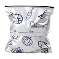 thumbnail image 4 of Aluminum Foil Zippered Bags For Food Preservation Moisture Locking Kitchen Storage, 4 of 9